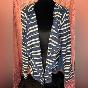 Lane Bryant Open Front Drape Blazer